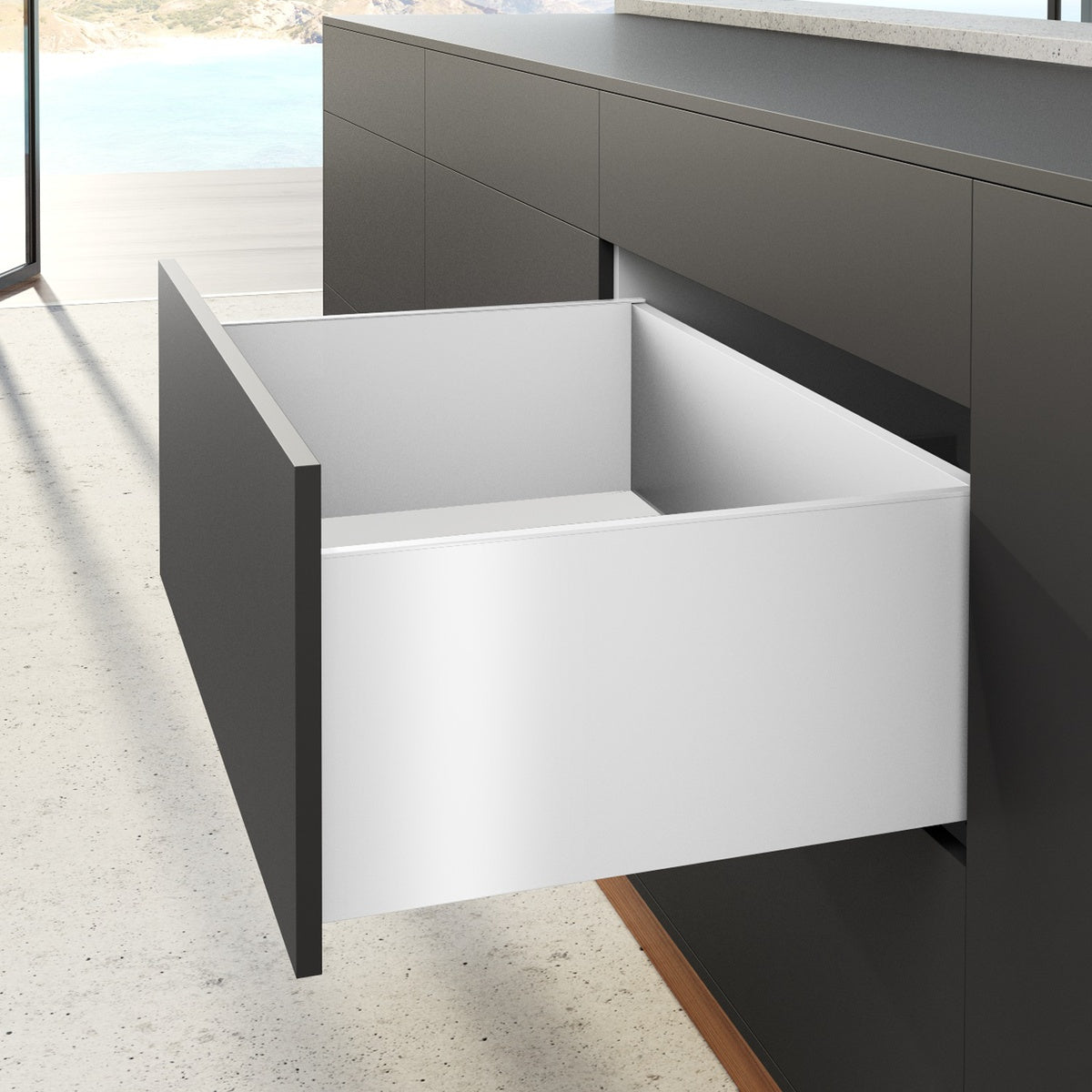 Hettich Drawer System AvanTech You with Silent System Compatible with Push To Open