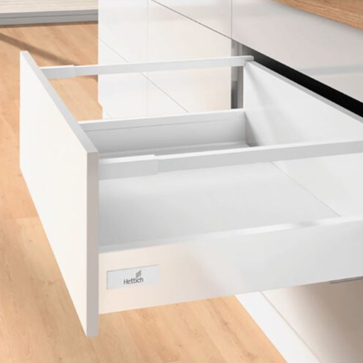 Hettich Drawer System Innotech Atira with Integrated Silent System