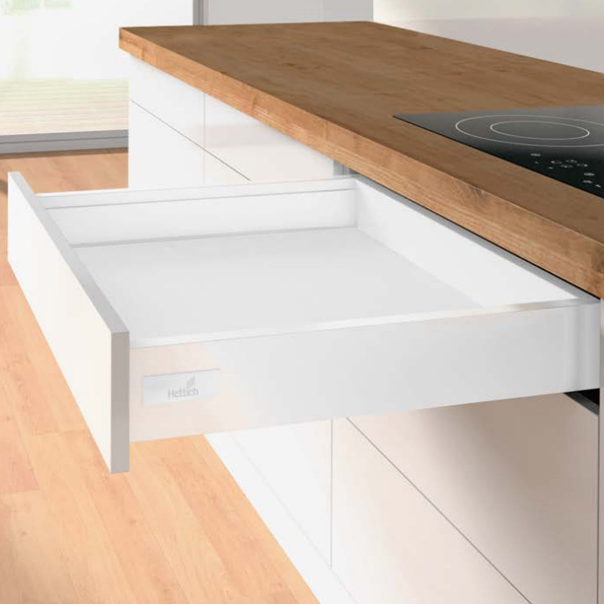 Hettich Drawer System Innotech Atira with Integrated Silent System
