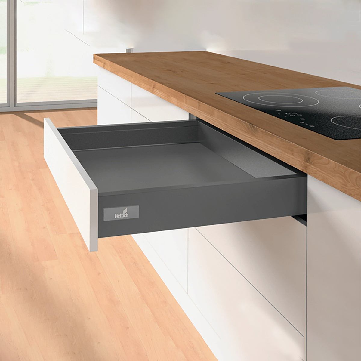 Hettich Drawer System Innotech Atira with Integrated Silent System