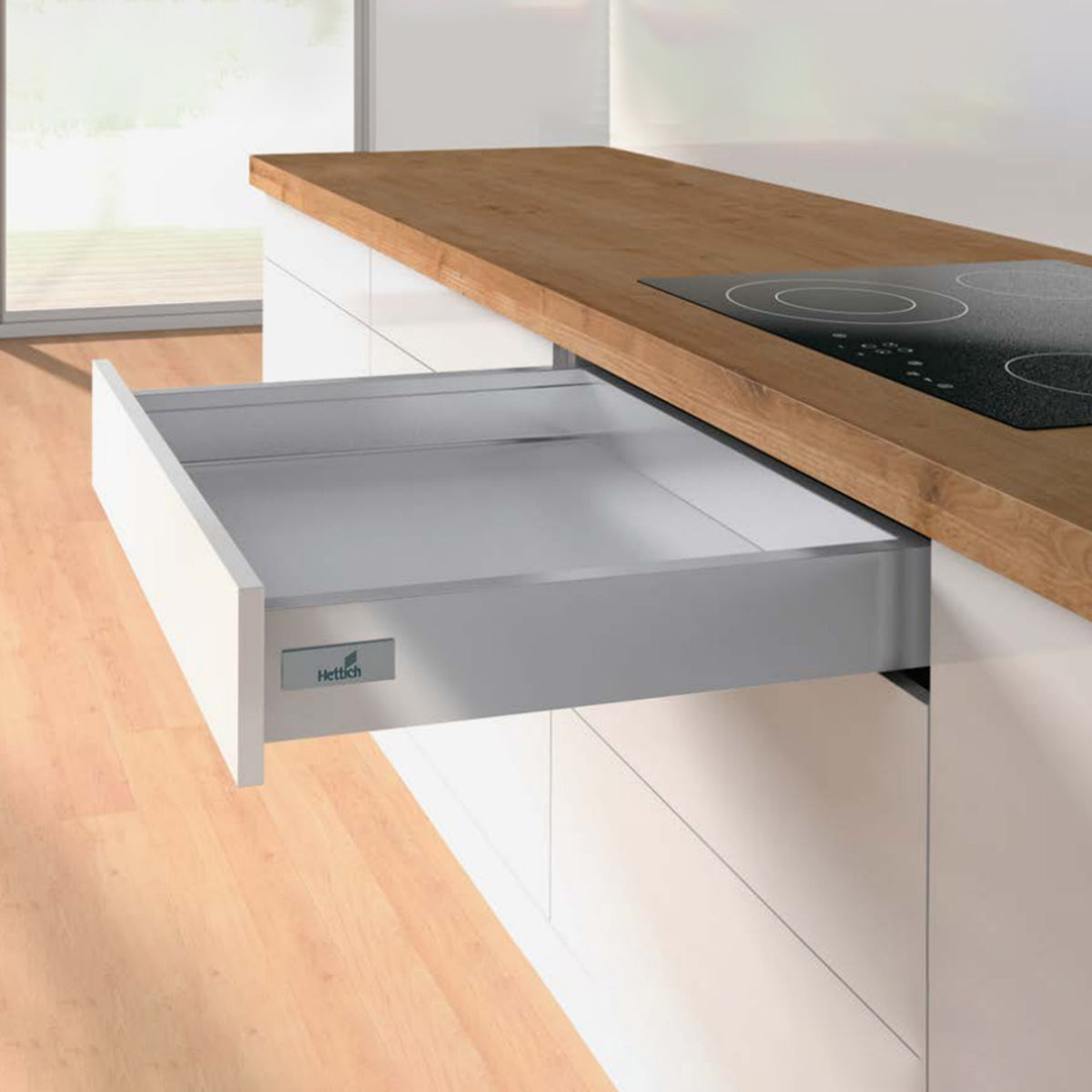 Hettich Drawer System Innotech Atira with Integrated Silent System